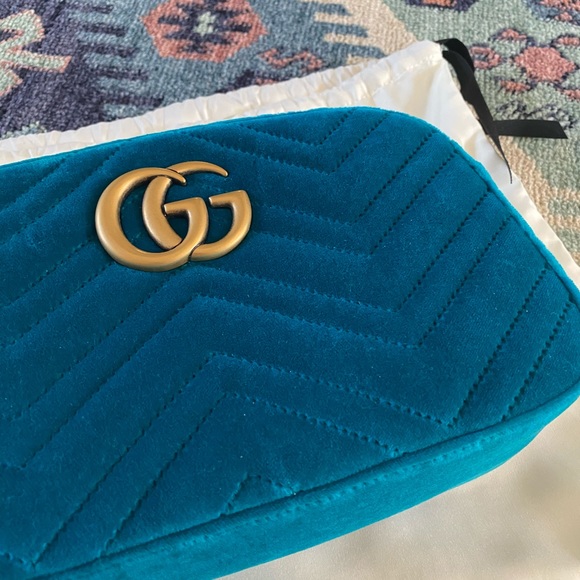 Gucci velvet marmont bag - Picture 5 of 7